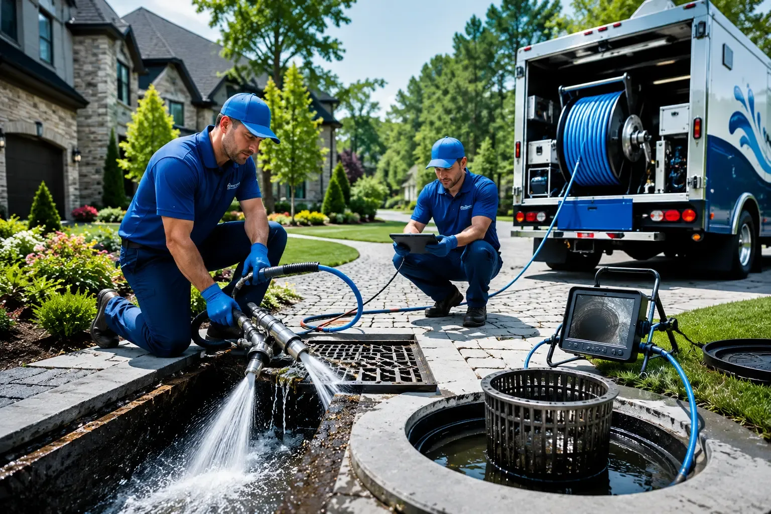 Local outdoor drain cleaning professionals in Branchdale, PA